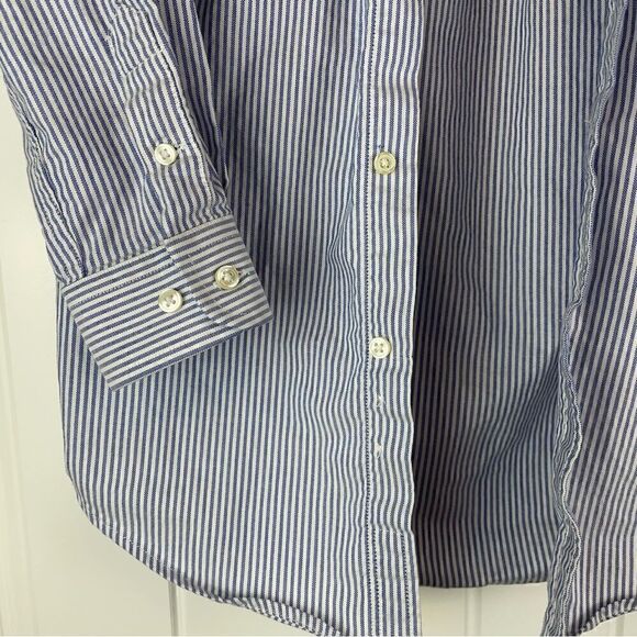 LORD & Taylor boys striped long sleeve button up (0067) - Picture 4 of 9